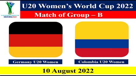 germany vs colombia u20 women's prediction